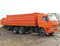 Автомобиль зерновоз самосвал мод. 4590Е1 с облегченным кузовом