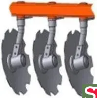 Борона дисковая БДМ 6х4 ПК ШКС-6