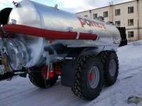 Ассенизационная машина Т-546/2 16000 л, двухосная, рессорная, оцинкованная