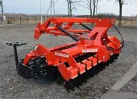 Борона дисковая TIGER-3,5 с валом пакера плюс 2 больших цилиндра для гидропака, Strumyk